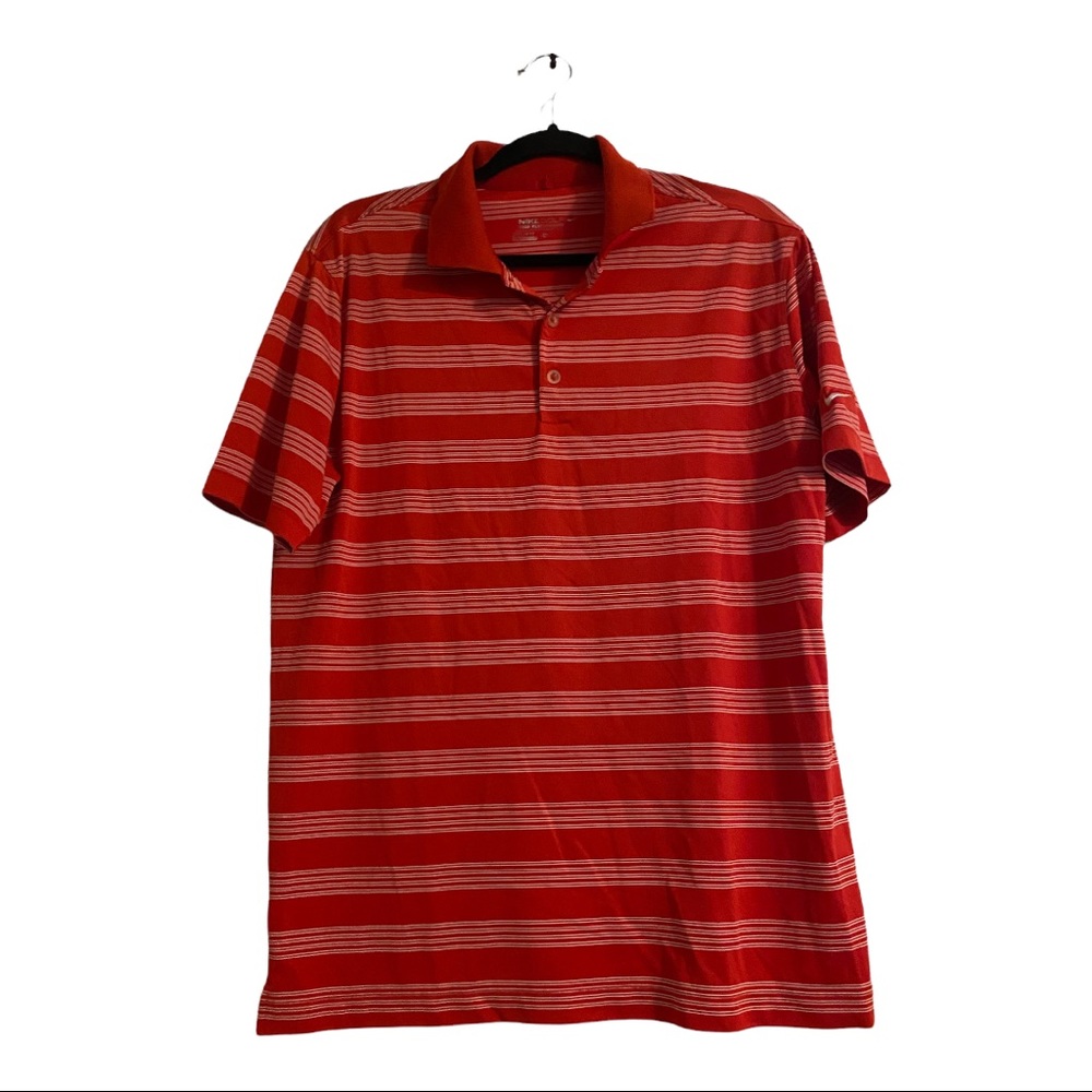 Nike Victory Red Golf Polo